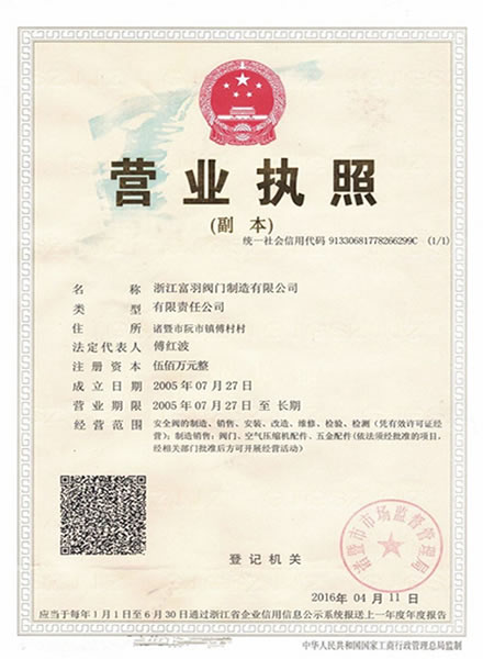 特種設(shè)備許可證